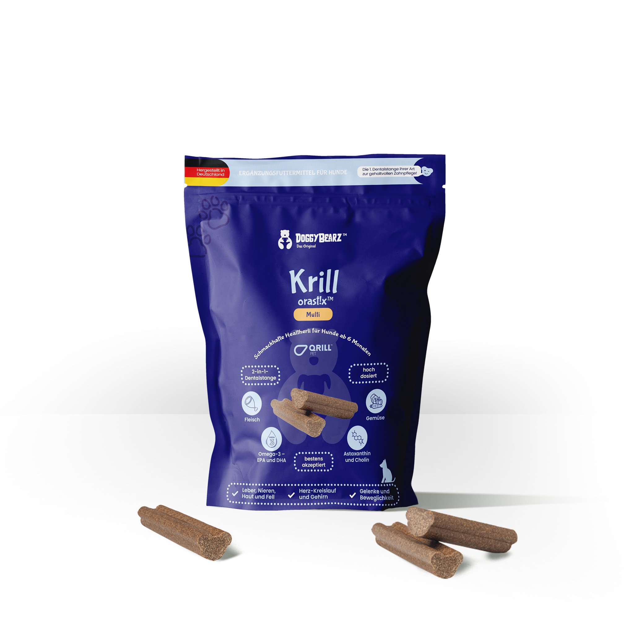 Krill Orast!x für Hunde mit antarktischem Krill von DoggyBearz