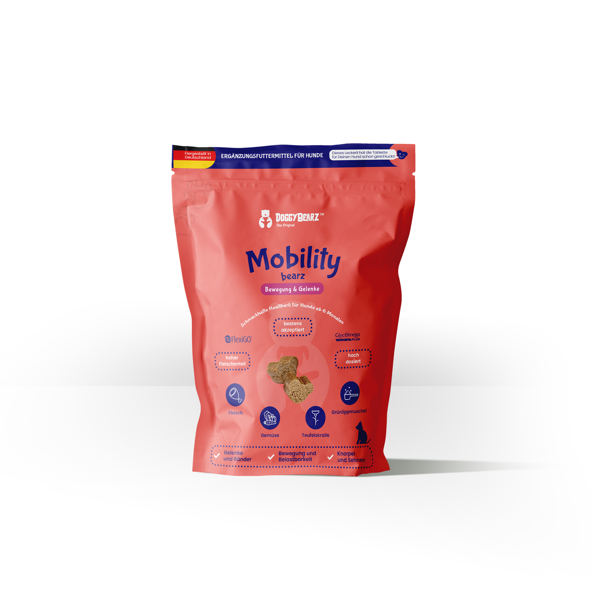 Mobility Bearz für Hunde mit Teufelskralle und Grünlippenmuschel von DoggyBearz