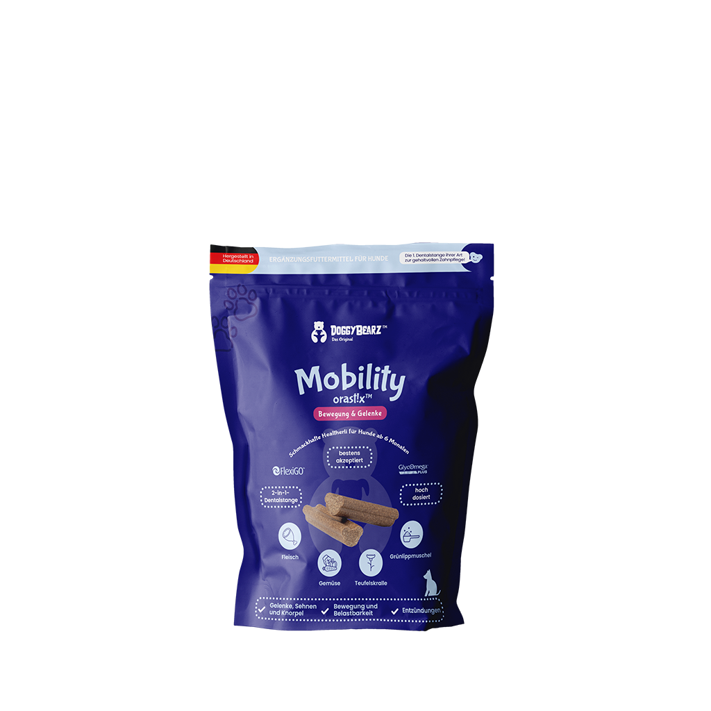 Mobility Orast!x für Hunde mit Teufelskralle und Grünlippenmuschel von DoggyBearz