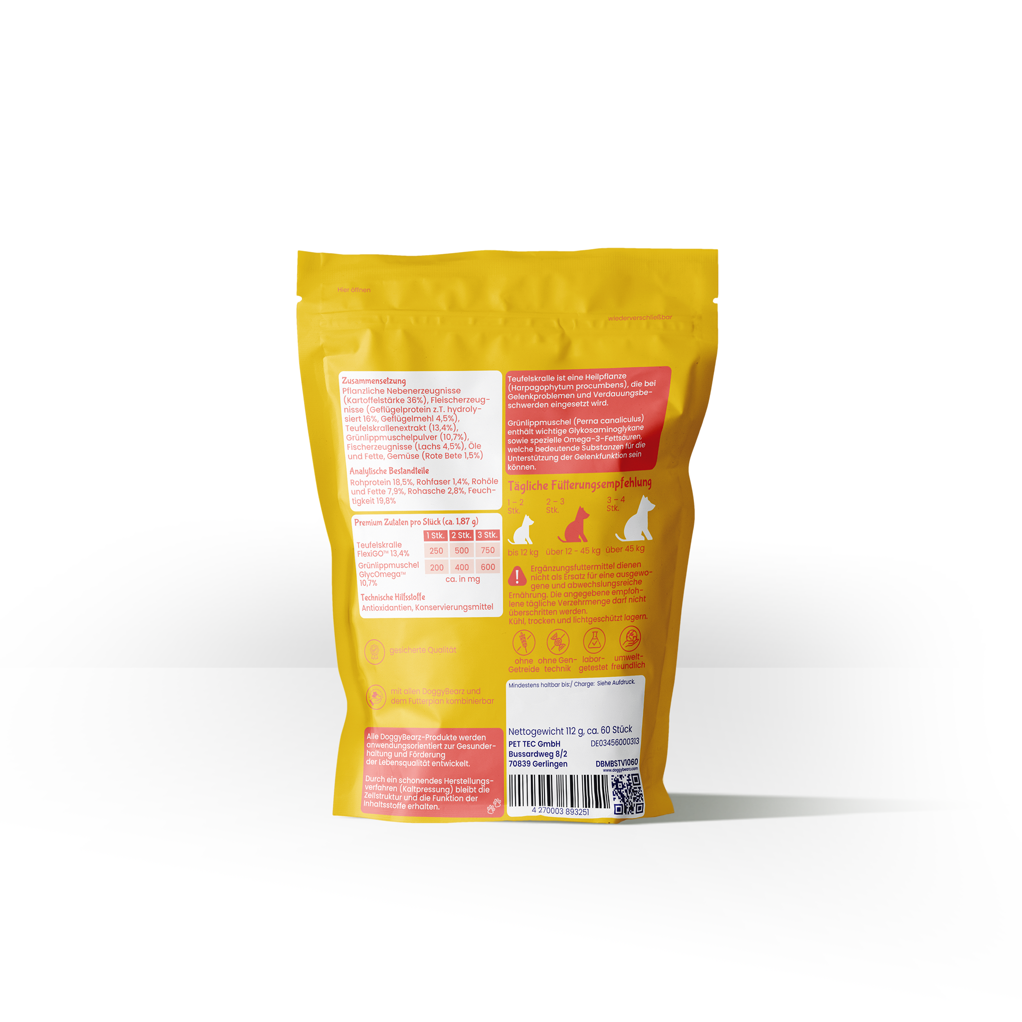 Mobility Soft!iez für Hunde mit Teufelskralle und Grünlippenmuschel von DoggyBearz