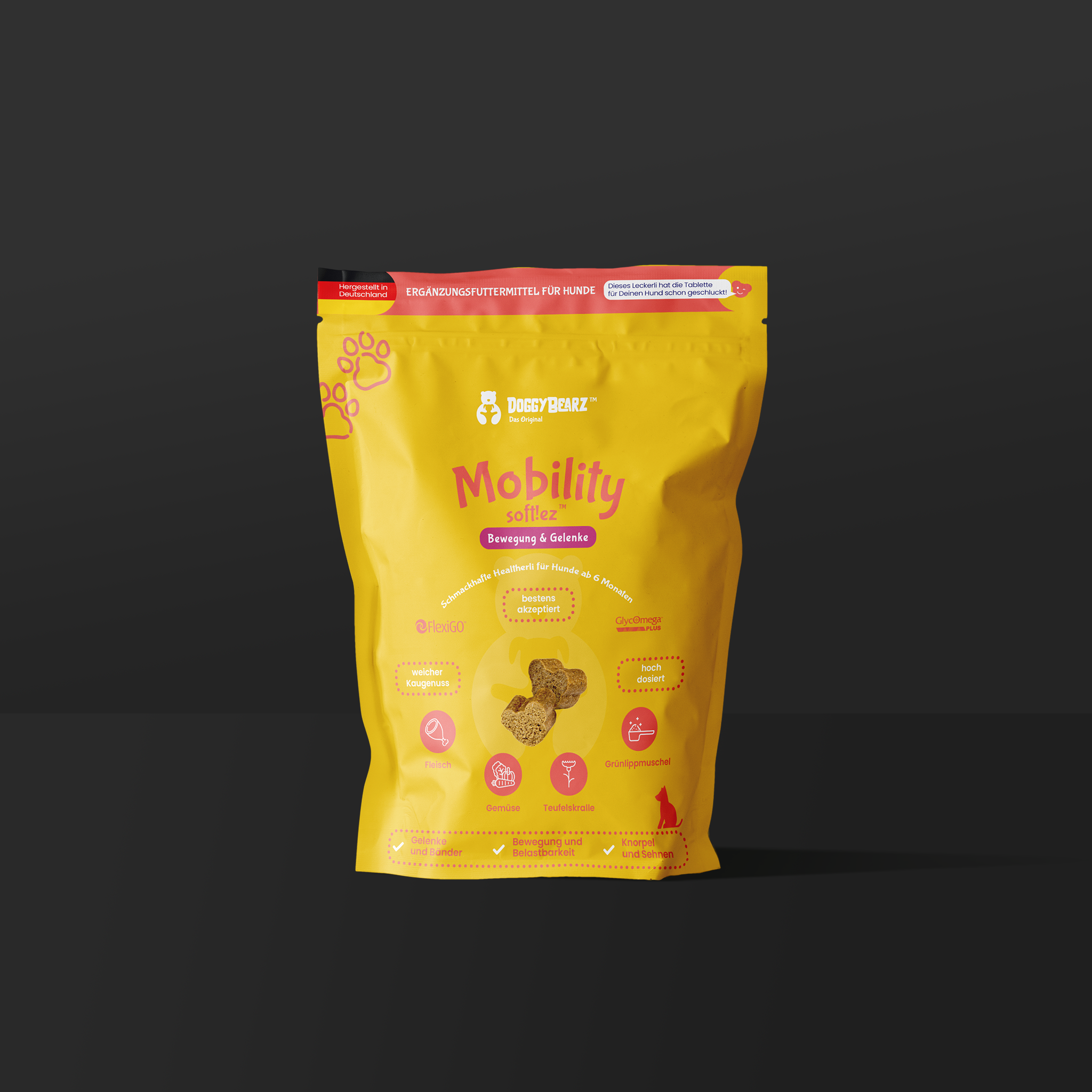 Mobility Soft!iez für Hunde mit Teufelskralle und Grünlippenmuschel von DoggyBearz