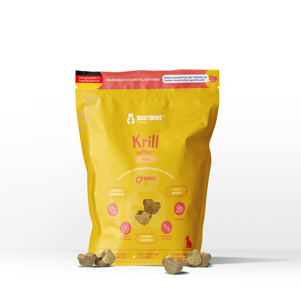 KRILL SOFTIEZ - funktionale Snacks für Hunde